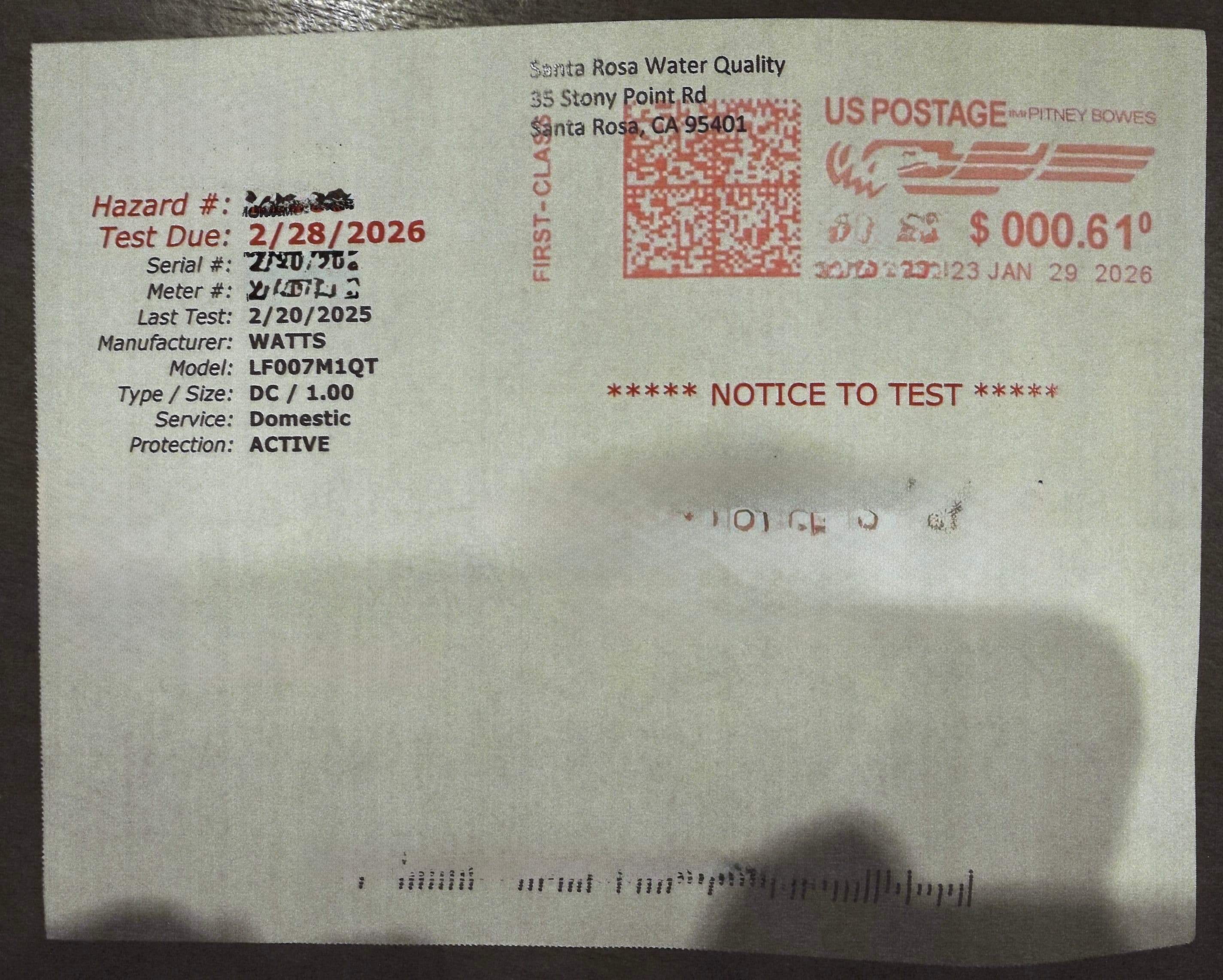 Project Timely Backflow Testing Solutions in Santa Rosa image