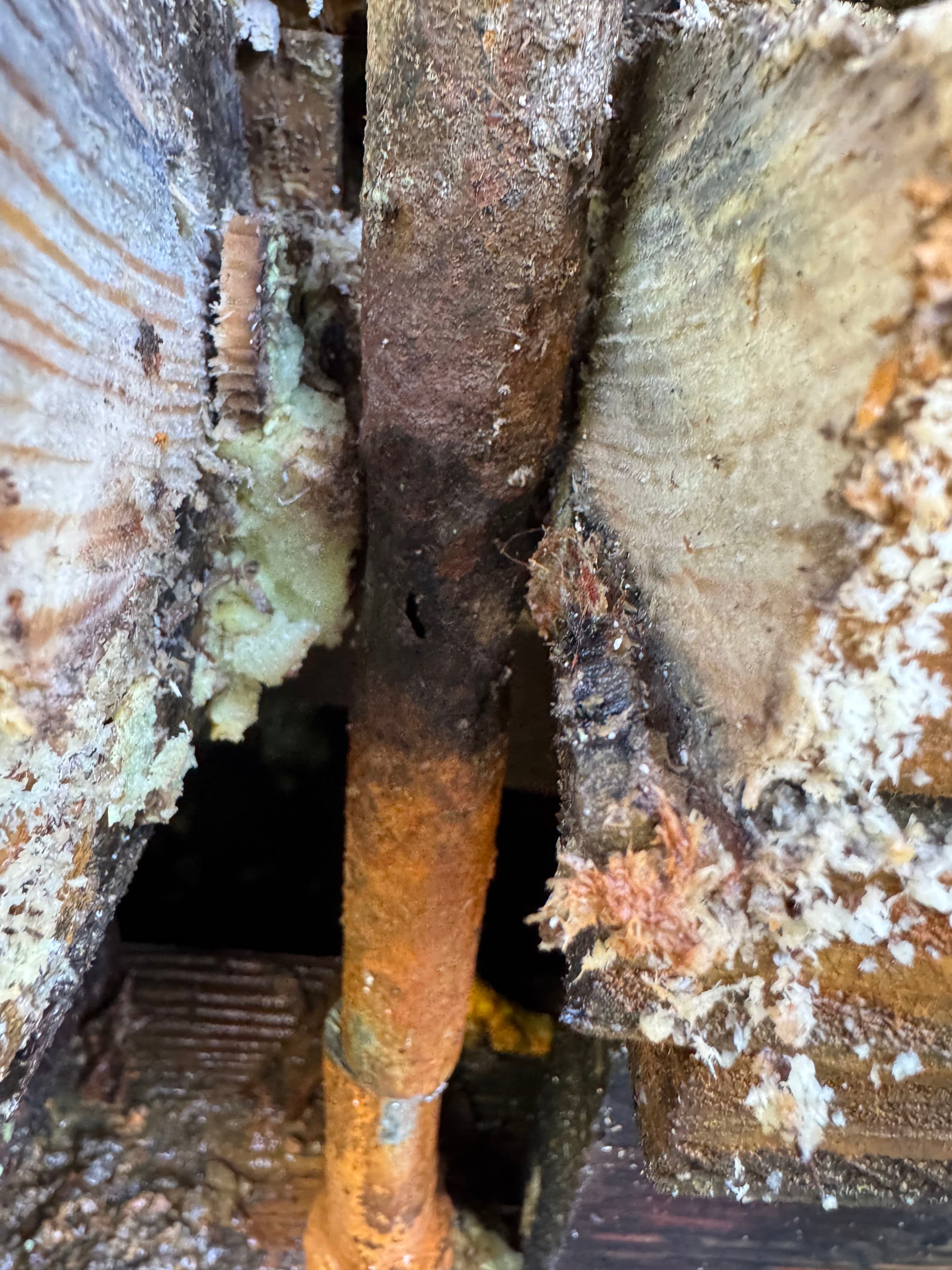Project Old Galvanized Water Line Repair With Tough Access image