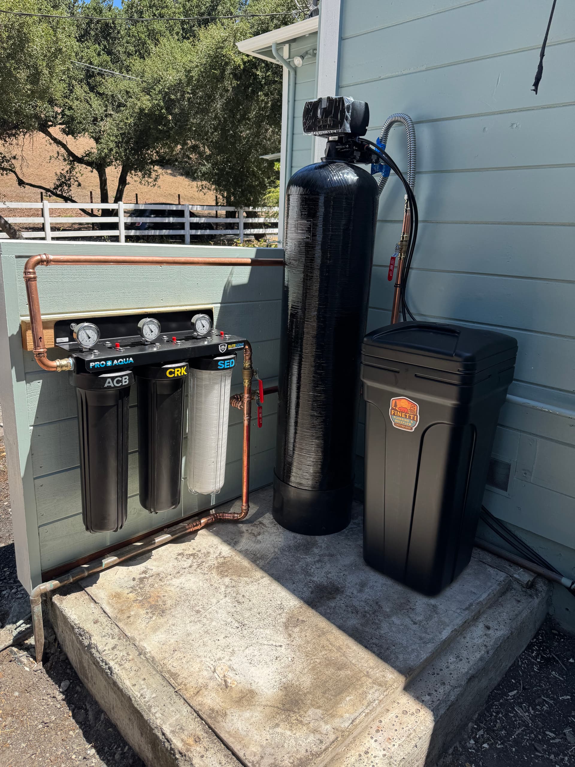 Gallery photos for Whole-House Well Water Filtration and Softener System Upgrade: Image #1