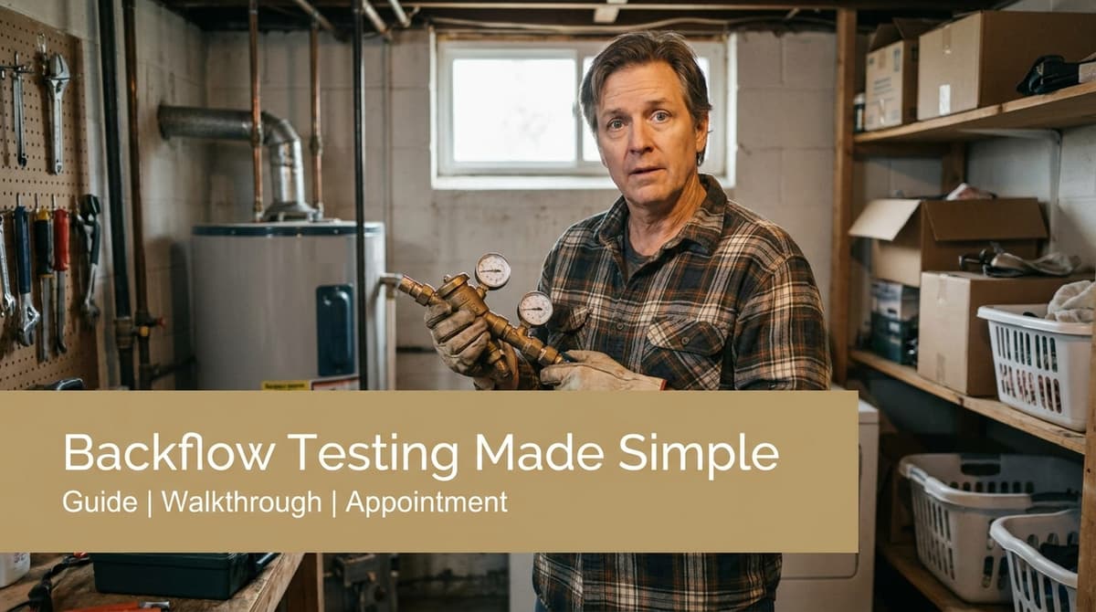 Homeowner’s Backflow Testing Guide & Appointment Walkthrough image