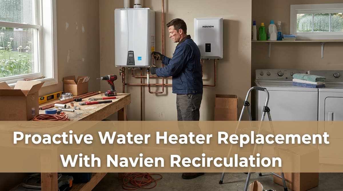 Proactive Water Heater Replacement With Navien Recirculation image
