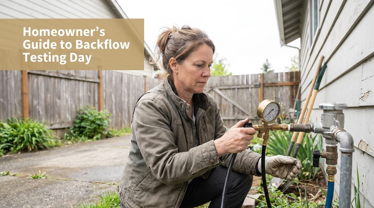 Homeowner’s Guide to Backflow Testing Day image
